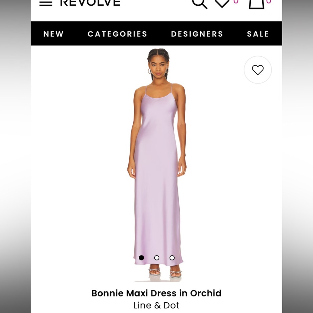 NWT Line & Dot Maxi Dress